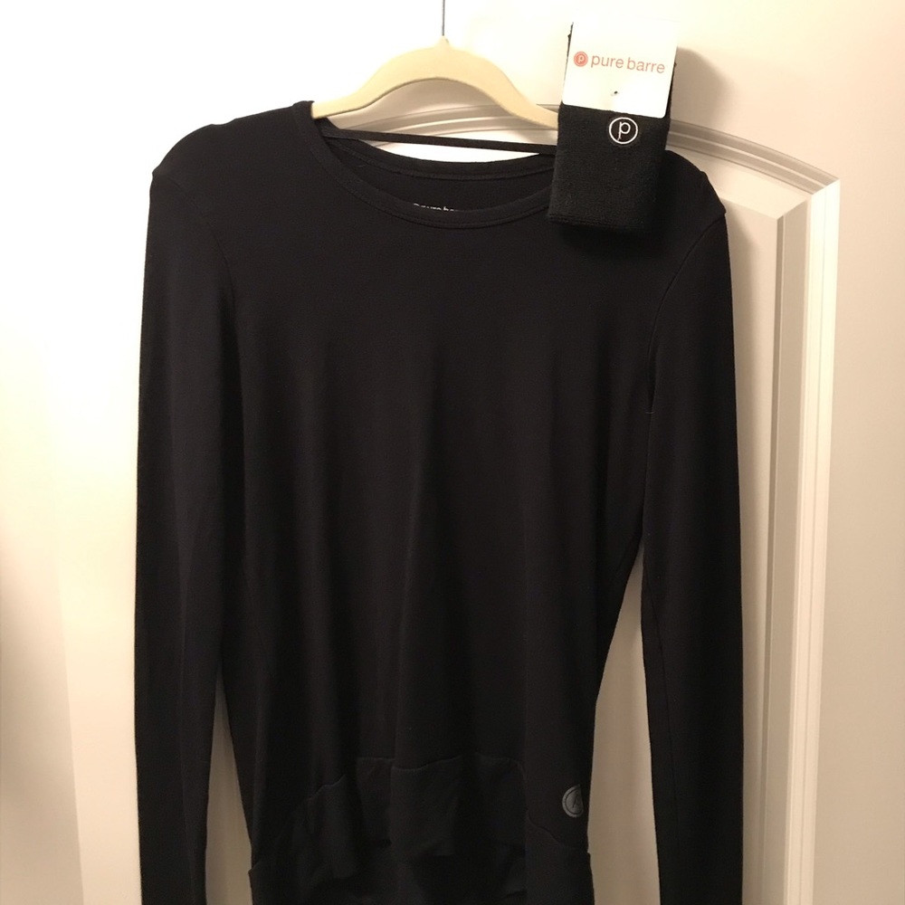 Pure barre sweater!